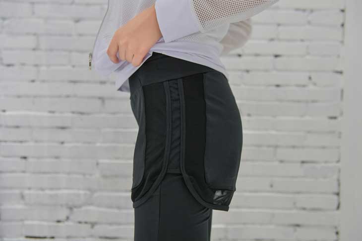 反り腰を作らない呼吸のイメージ